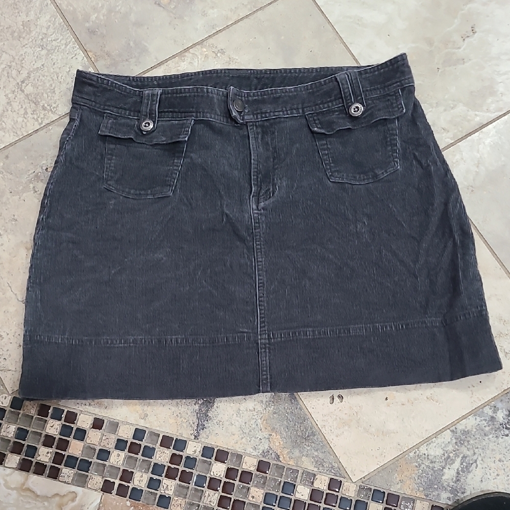 Patagonia Charcoal Mini Skirt